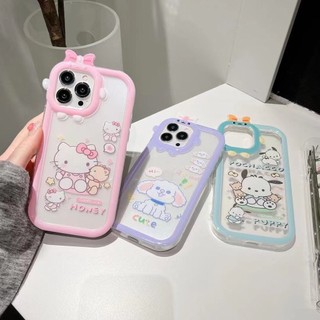 Ốp Điện Thoại Mềm Họa Tiết Tai Gấu / ốp nơ Cho iPhone 14 13 12 11 Pro Max SE2020 X XR Xs Max 7 8 6 6s Plus