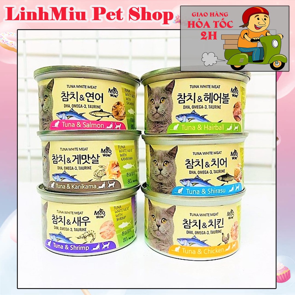 Pate MeoWow cho mọi giống mèo trên 3 tháng tuổi - Mix vị