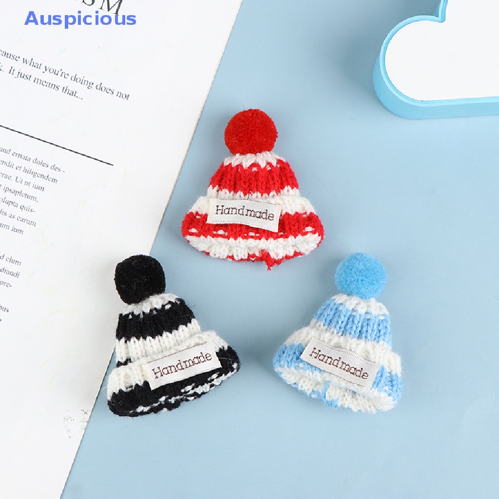 Mũ Beanie Đan Len Thời Trang Cho Búp Bê Tỉ Lệ 1 / 6 1 / 12