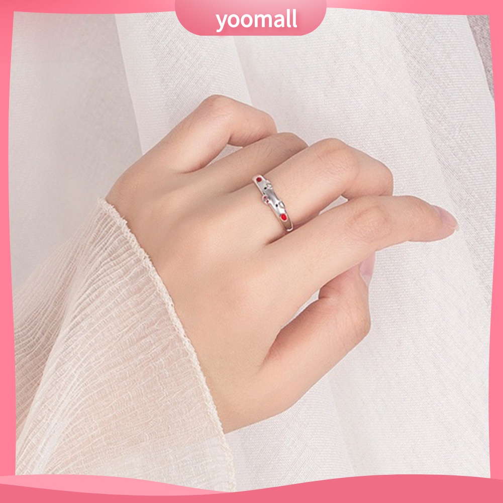 Nhẫn Hở Hình Chú Heo Hoạt Hình Dễ Thương Dùng Làm Quà Tặng Sinh Nhật Cho Bạn Gái