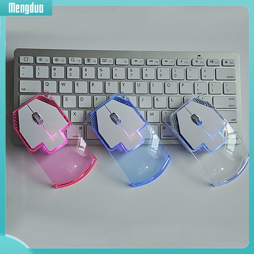 Chuột Không Dây Trong Suốt Siêu Mỏng 2.4Ghz Cho Máy Tính