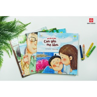 Sách - Combo Bé yêu cả nhà (4 cuốn)