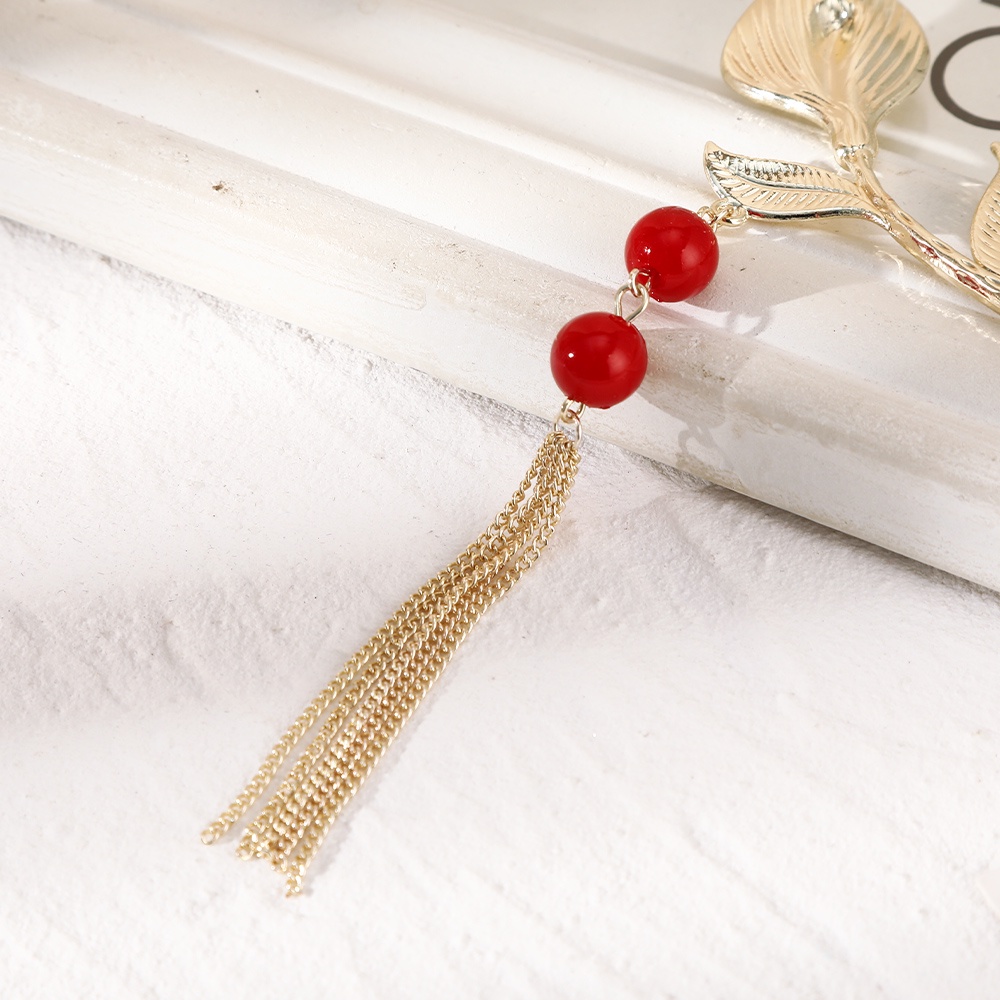 Haimeikang Kẹp Tóc Hoa Lily Đính Ngọc Trai Nhân Tạo Thanh Lịch Cho Nữ