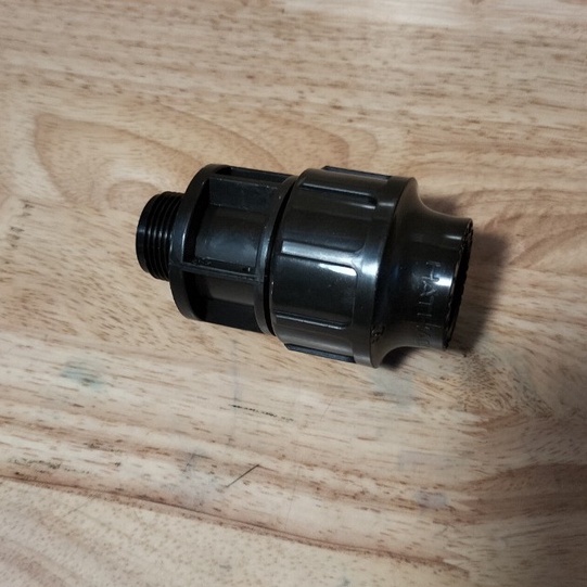 Măng sông ren ngoài ống 25 HDPE