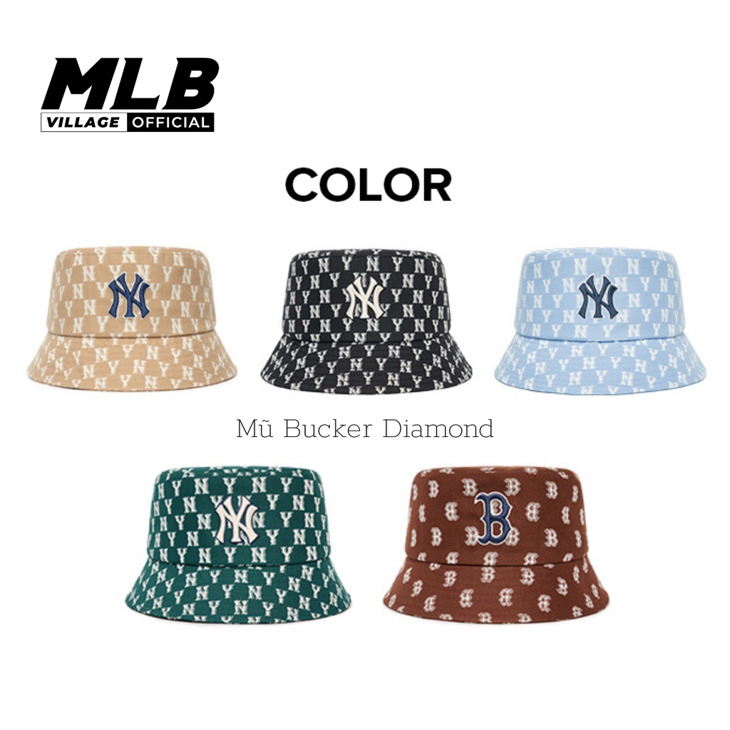 Mũ MLB Monogram Classic Bucket Hat - Mũ nón MLB nam nữ chính hãng 3AHTFF02N