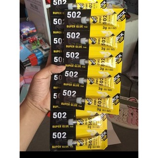 (COMBO 3) Keo Dán 502 Siêu Dính 3G DELI E7146