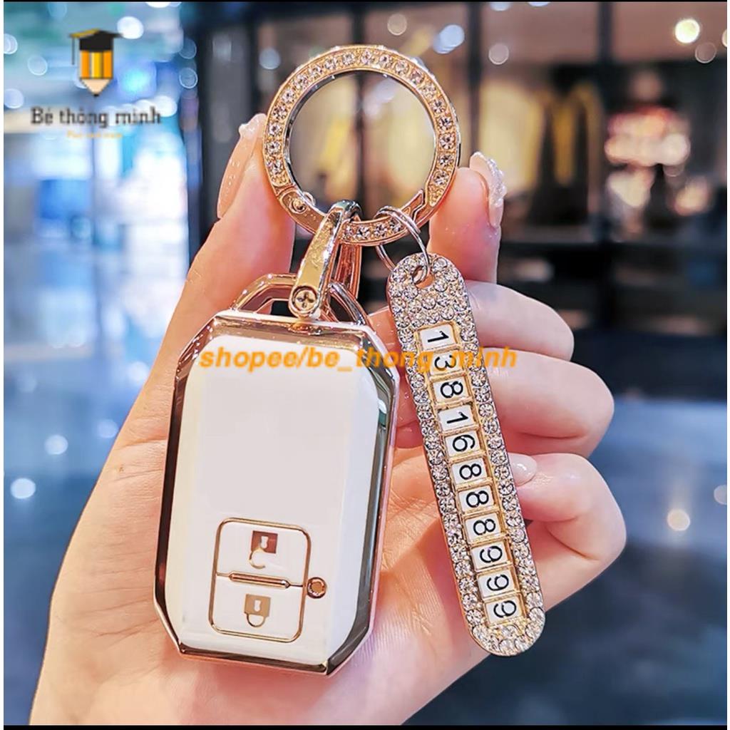 Ốp chìa khóa - Bao chìa khoá Suzuki XL7, Ertiga TPU mềm, nhẹ cao cấp