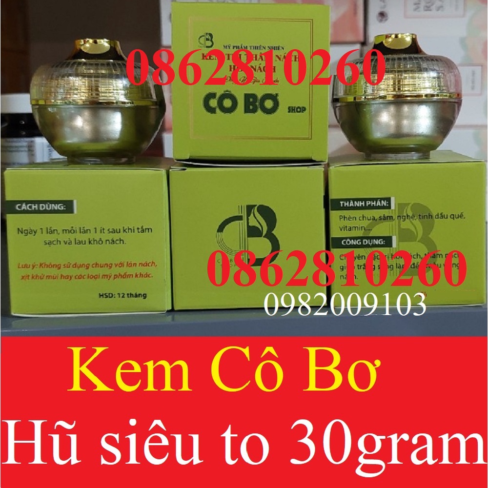 Kem Cô Bơ Size Lớn Siêu Tiết Kiệm Chính Hãng 100% loại 30 gram