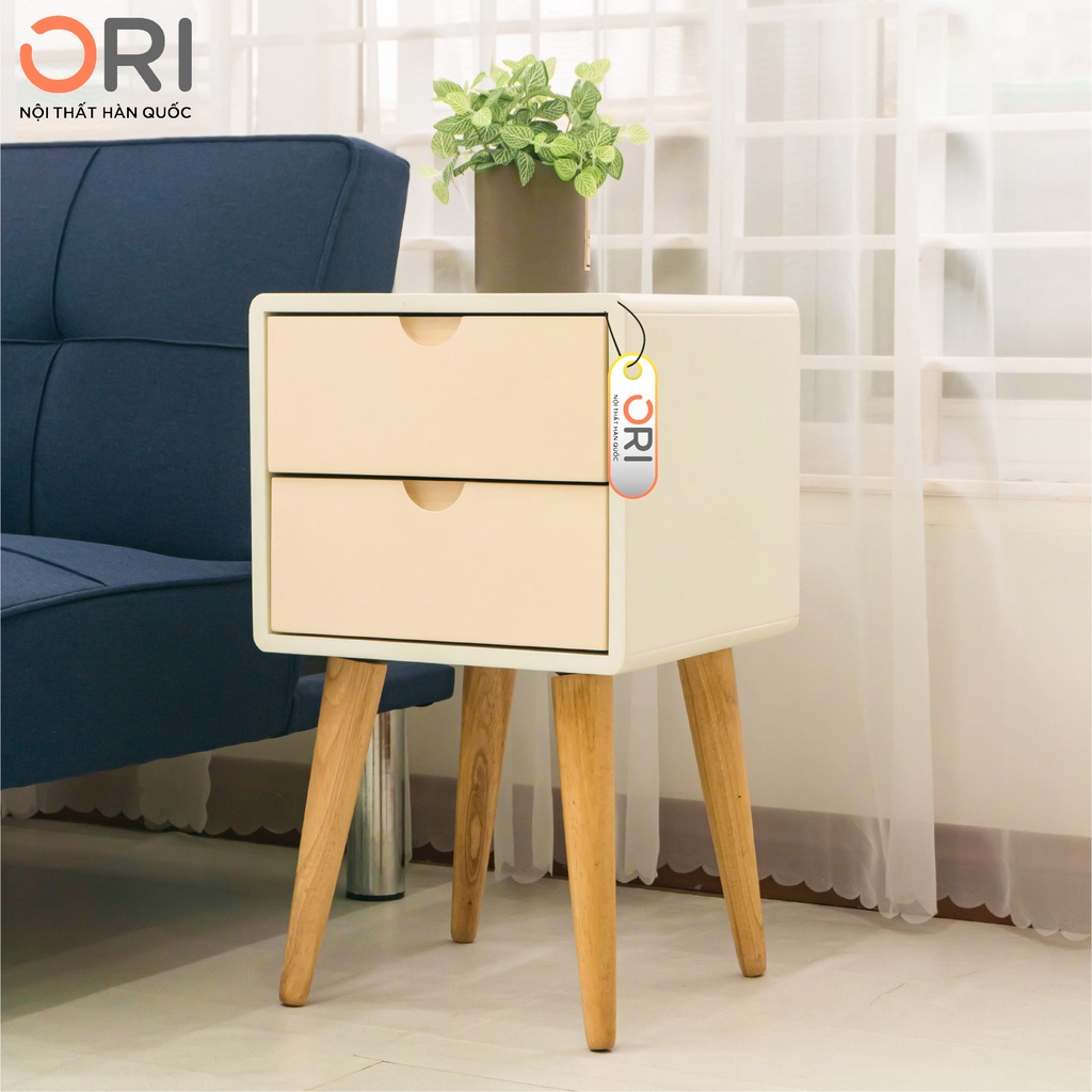 Tab đầu giường TARA - Tủ có hộc kéo để đồ tiện ích đầu giường thương hiệu ORI NỘI THẤT HÀN QUỐC