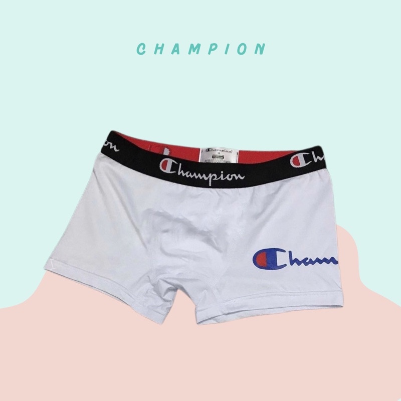 Quần lót nam boxer Champion cao cấp nhập khẩu, Cotton co giãn 4 chiều thoáng mát