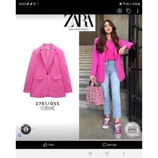 ÁO VEST BLAZER HỒNG THU ĐÔNG NỮ
