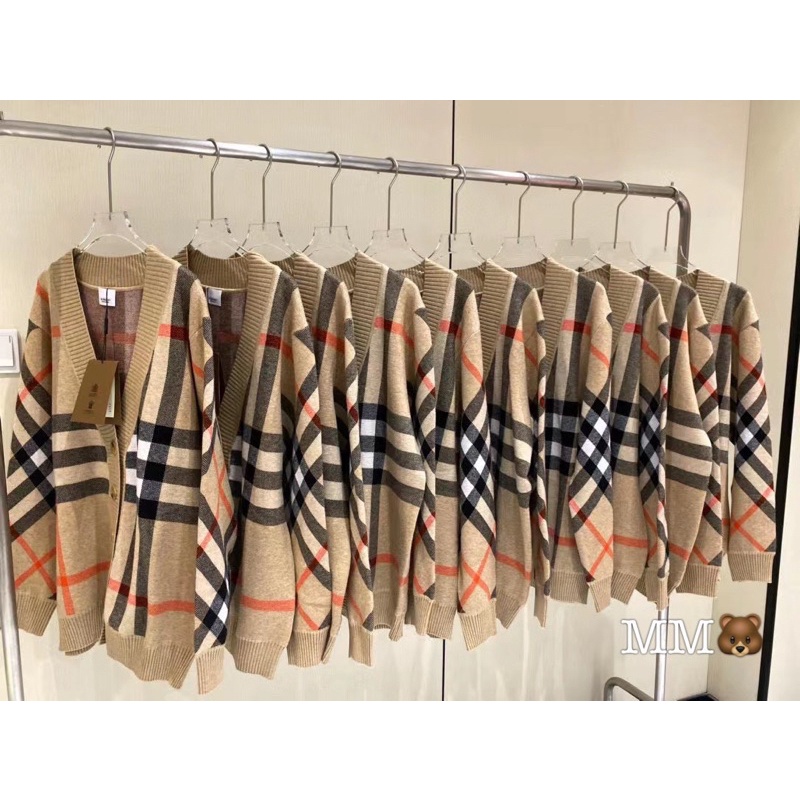 Áo len cadigan BBR form giấu quần hàng QCL1