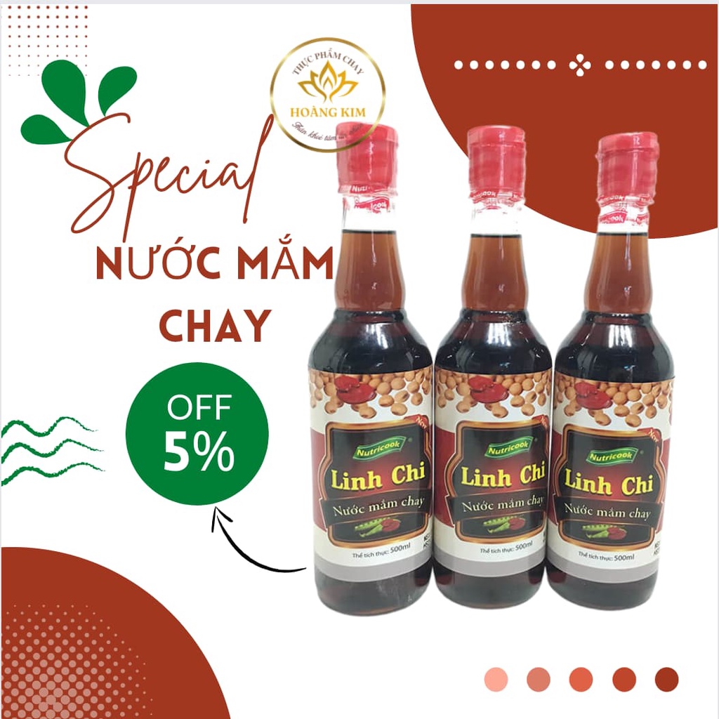 Nước mắm chay Linh Chi, thực phẩm chay
