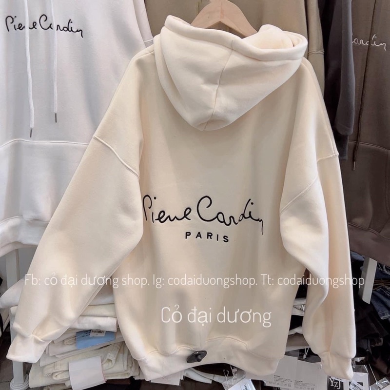 Áo hoodie pieue hai mặt PM11