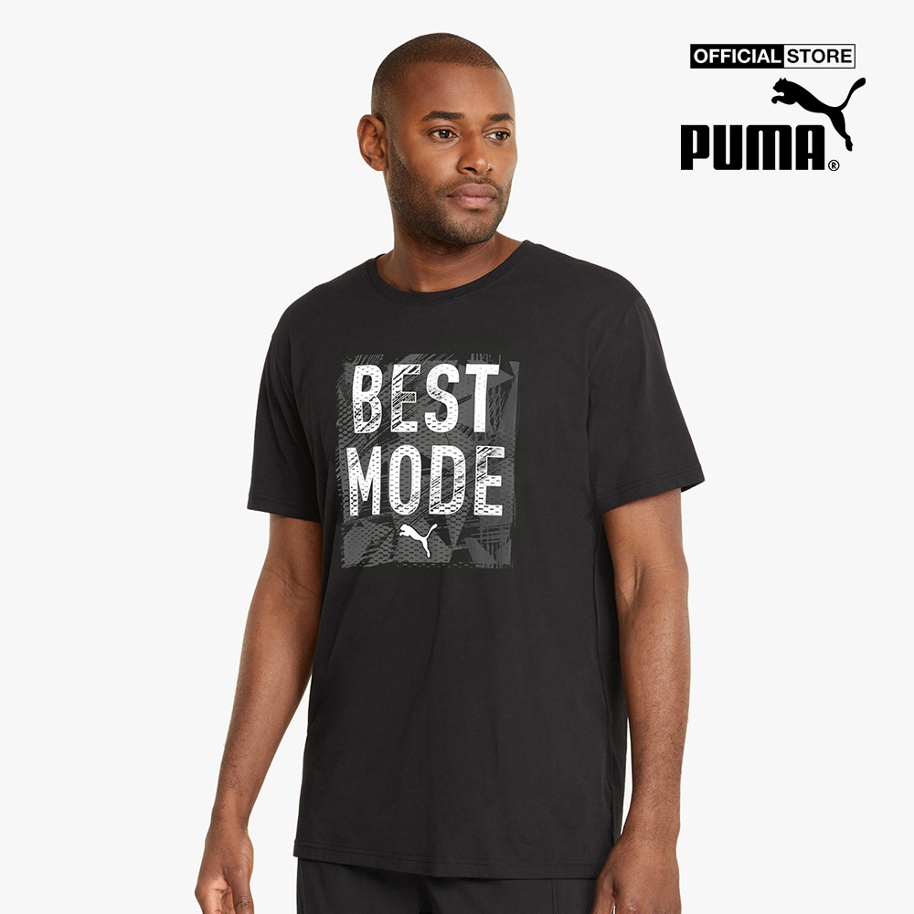 PUMA - Áo thun thể thao nam tay ngắn Graphic Slogan 521640-01