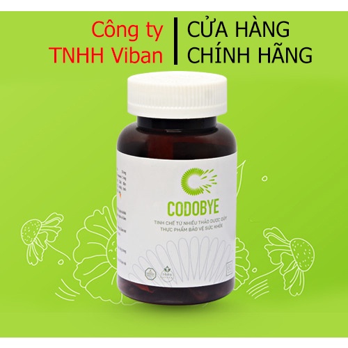 CODOBYE viên uống ngừa mụn an toàn