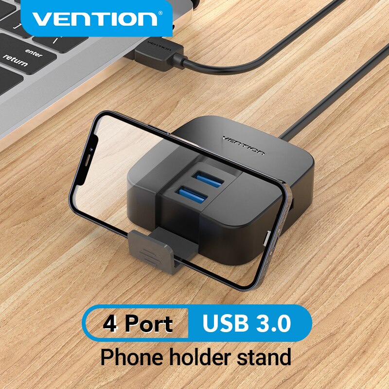 HUB - Bộ chia USB 3.0 ra 4 cổng Vention. Bảo hành 12 tháng