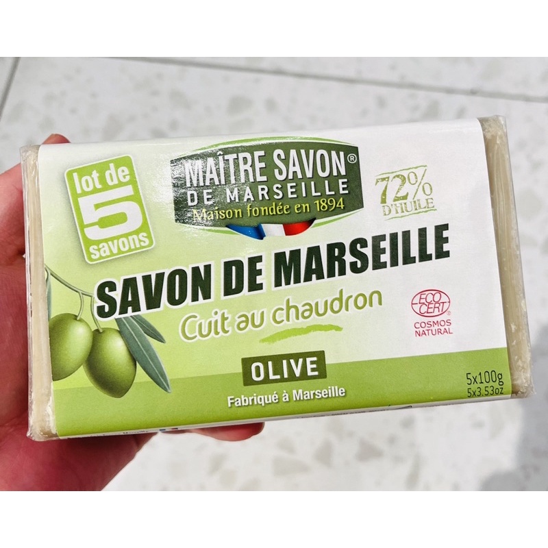 XÀ PHÒNG/XÀ BÔNG THỦ CÔNG HỮU CƠ PHÁP🇳🇱SAVON DE MARSEILLE🇳🇱BÁNH 100gr