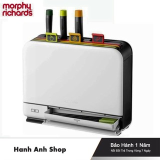 Bộ dao thớt khử kháng khuẩn UV Morphy Richards MR1001 , Sấy khô 70ºC - Bảo hành 12 tháng