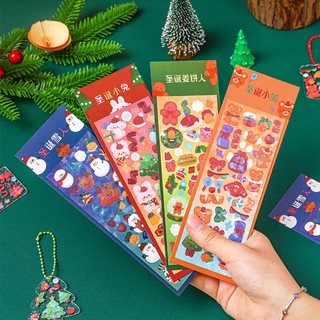 Sticker Dán Trang Trí Giáng Sinh Dễ Thương