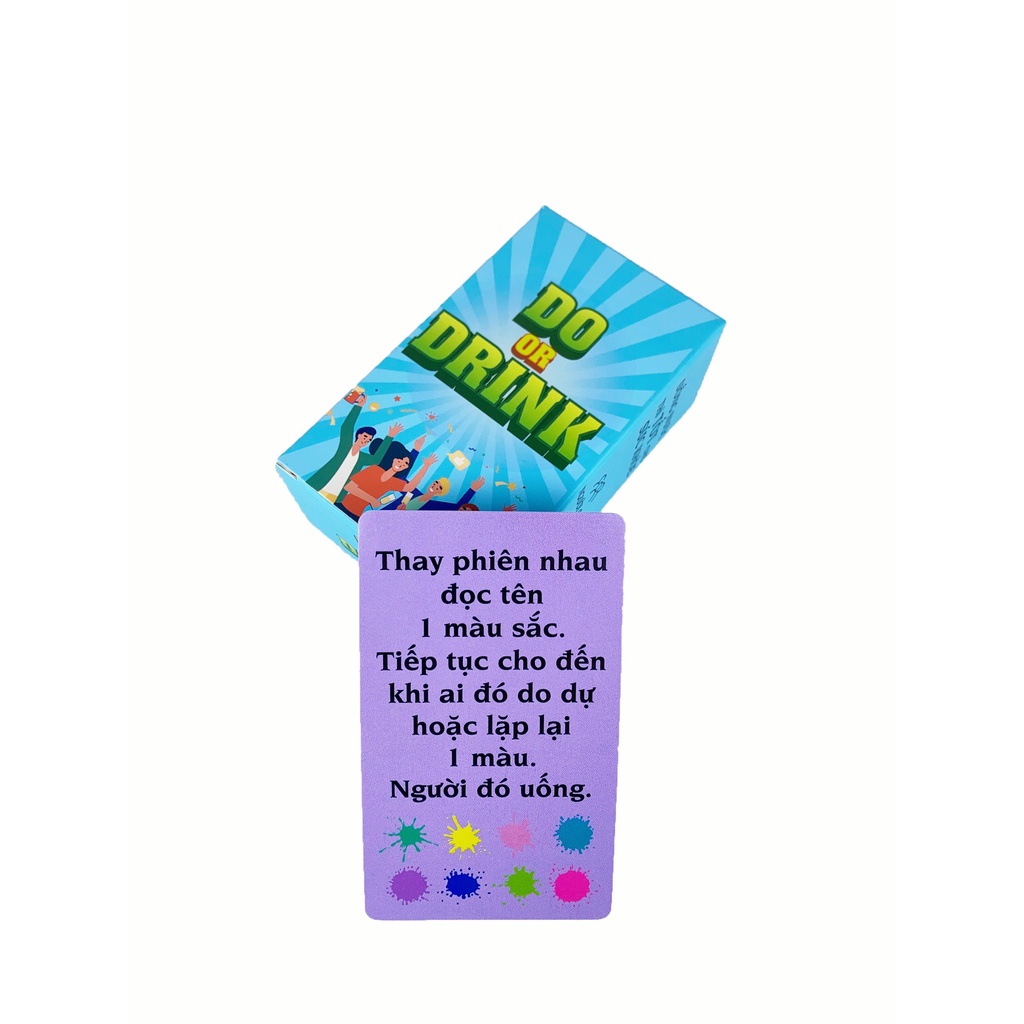 Bộ bài Do or Drink -  Drinking Game Làm hay Uống uống rượu cho cặp đôi nhóm bạn