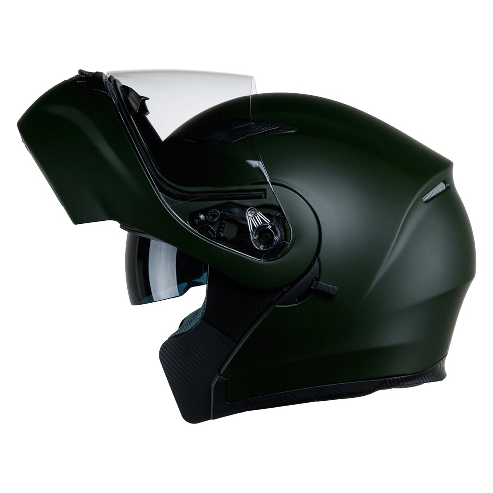 MŨ BẢO HIỂM LẬT CẰM ROYAL M179 - XANH RÊU