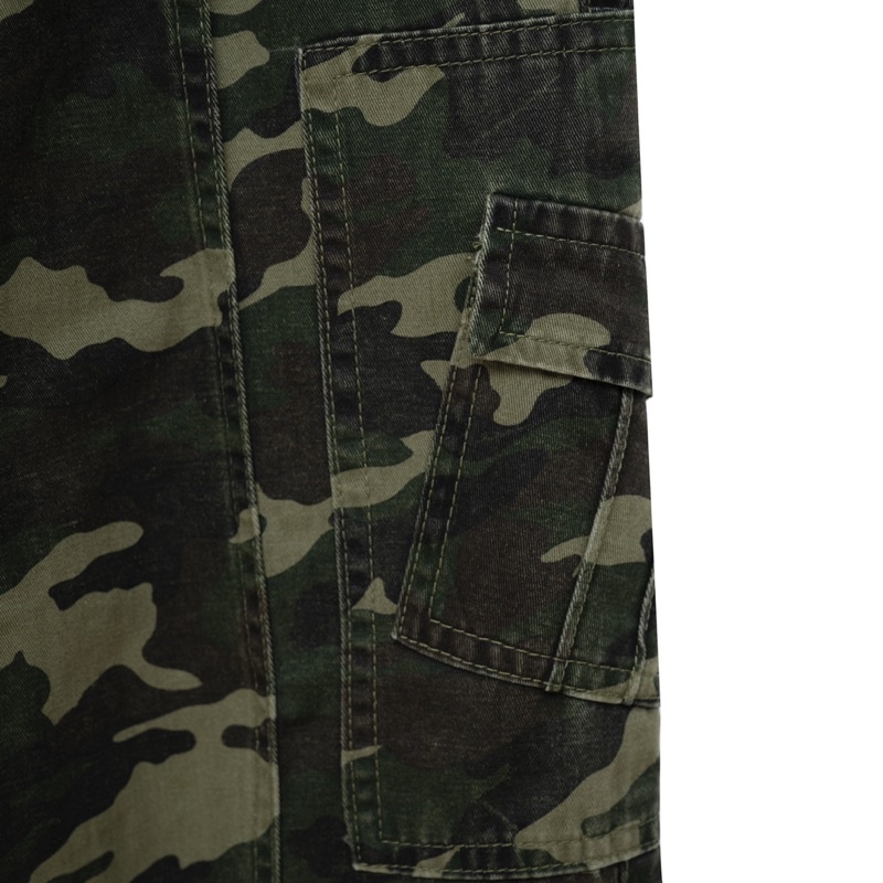MILITARY CARGO PANTS - QUẦN LƯNG THẤP CAMO