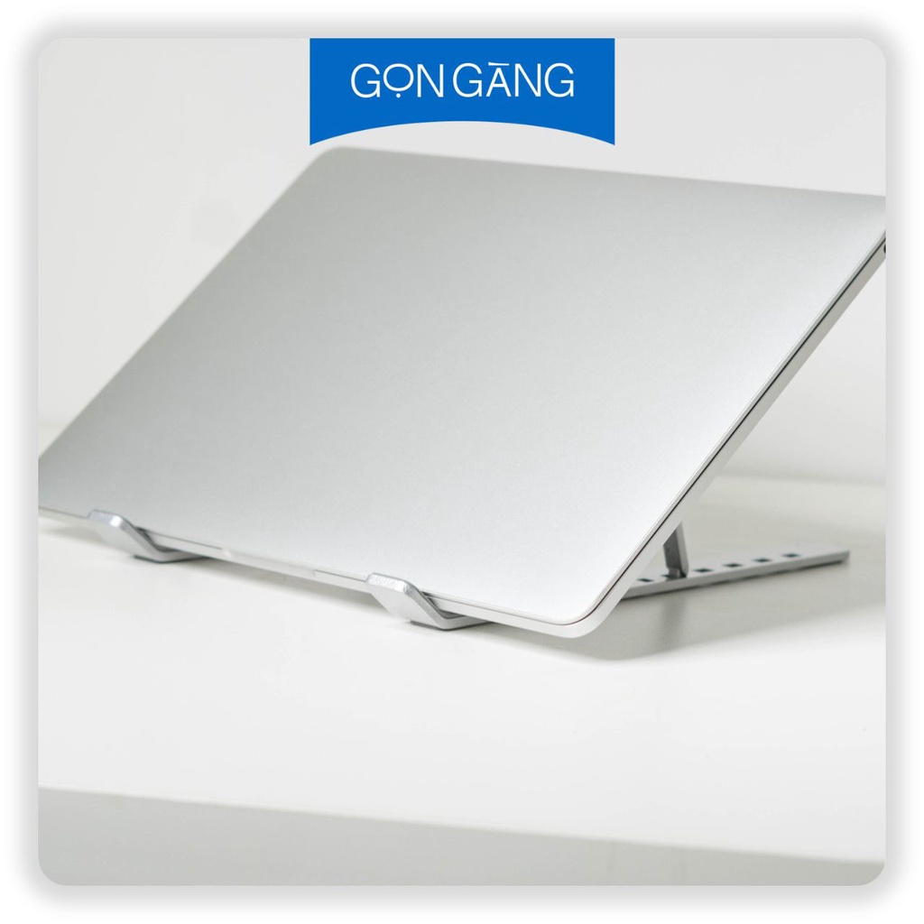 Giá đỡ laptop bằng hợp kim nhôm có thể tháo rời, cho laptop dưới 17 inch