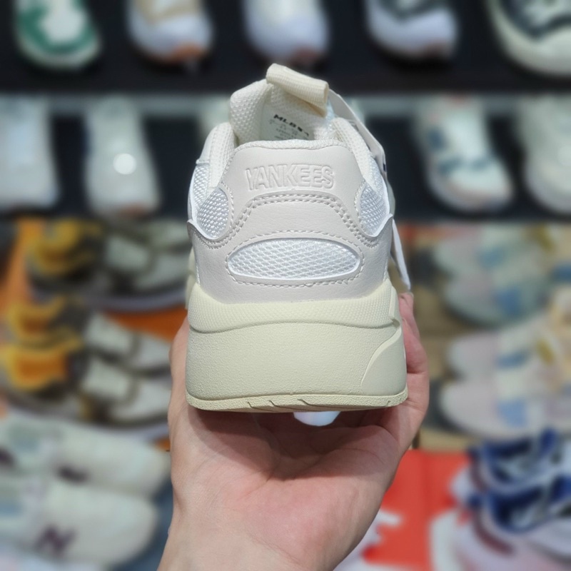 GIÀY THỂ THAO SNEAKER MLB CHUNKY BIG BALL MLB XÁM NÂU ĐỘN ĐẾ ẢNH THẬT SHOP TỰ CHỤP