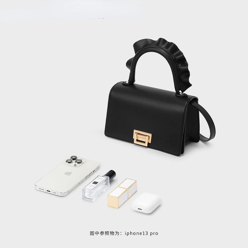 Charles and KEITH CK2-50160107 Túi Đeo Chéo Hình Vuông Dạng Lót Dành Cho Nữ