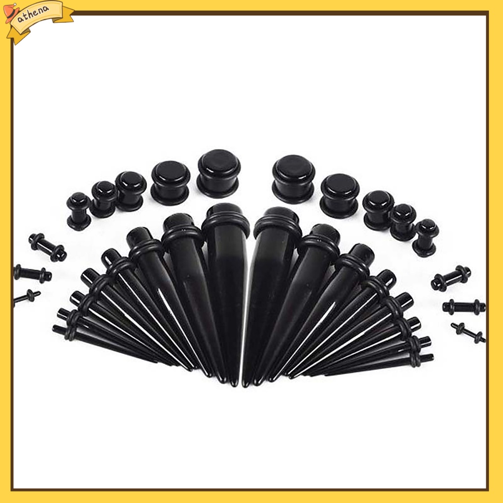 Khuyên nong tai hình xoắn ốc Acrylic thời trang dành cho nam và nữ