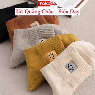 Bít tất vớ cổ cao hàn quốc cho nam nữ siêu dày cao cấp sét tất cao cổ cute - T