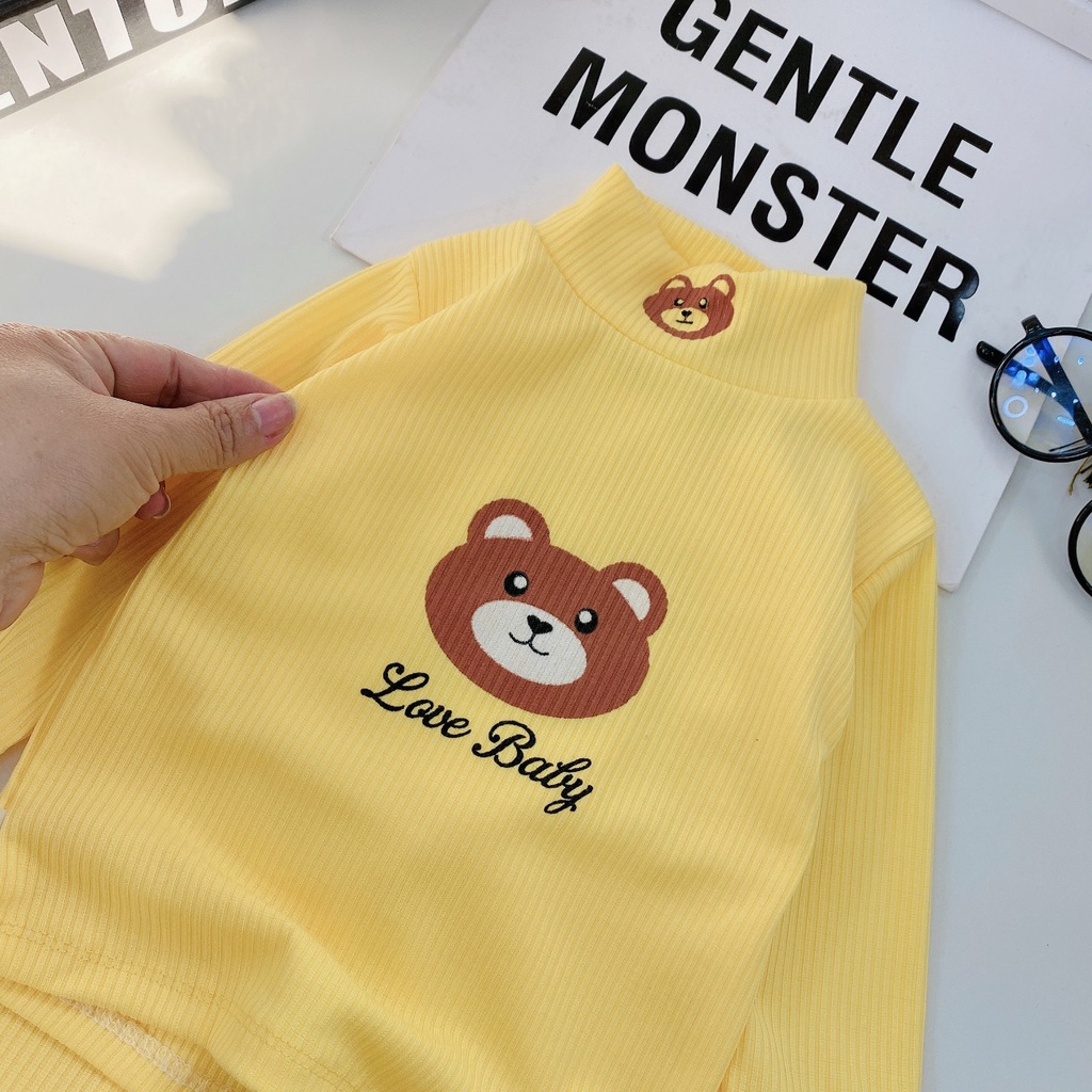 Bộ dài cho bé , bộ dài cotton Len Tăm siêu êm cho bé từ 3-14kg