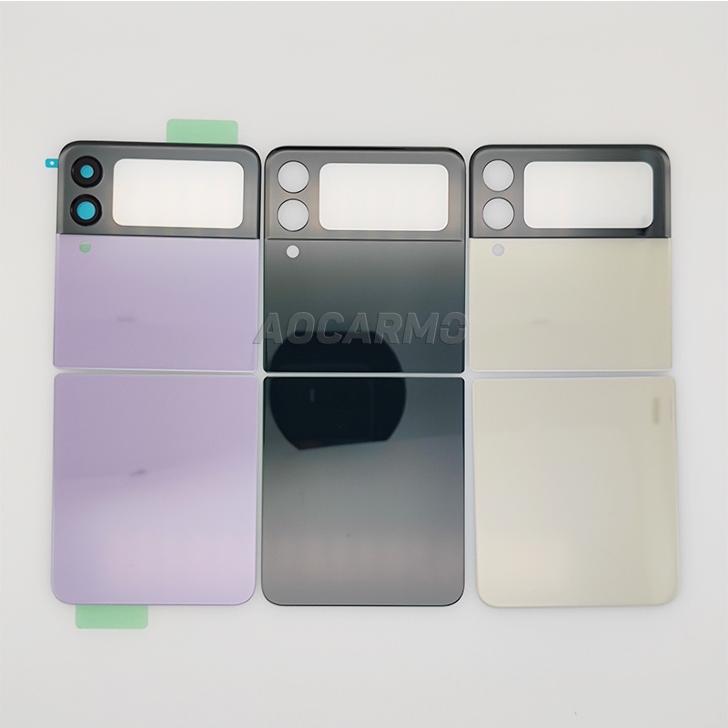 Nắp Lưng Điện Thoại Bằng Kính Thay Thế Chuyên Dụng Cho Samsung Galaxy Z Flip3 5G Z Flip 3 SM-F711 F711B F711U