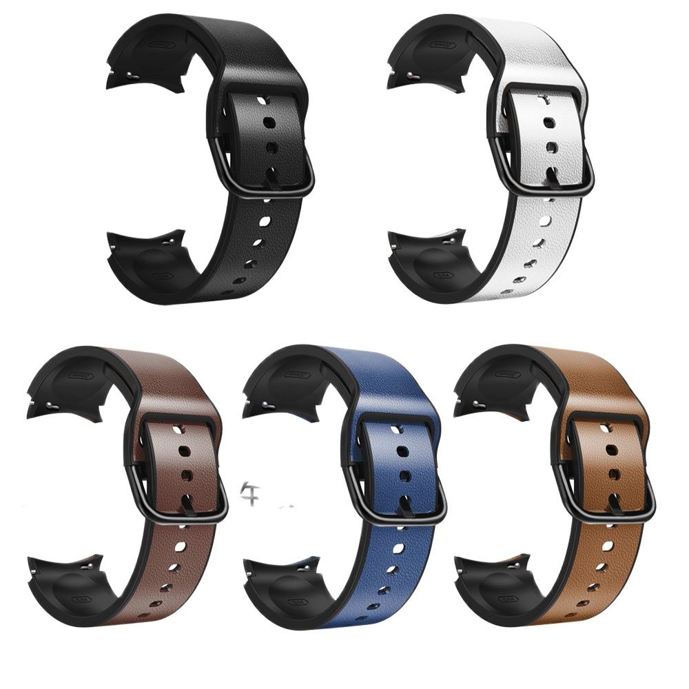 Dây Đeo Bằng Da 20mm Cho Đồng Hồ Thông Minh Samsung Galaxy Watch 5 Pro 40mm 44mm 4 Classic 42mm 46mm