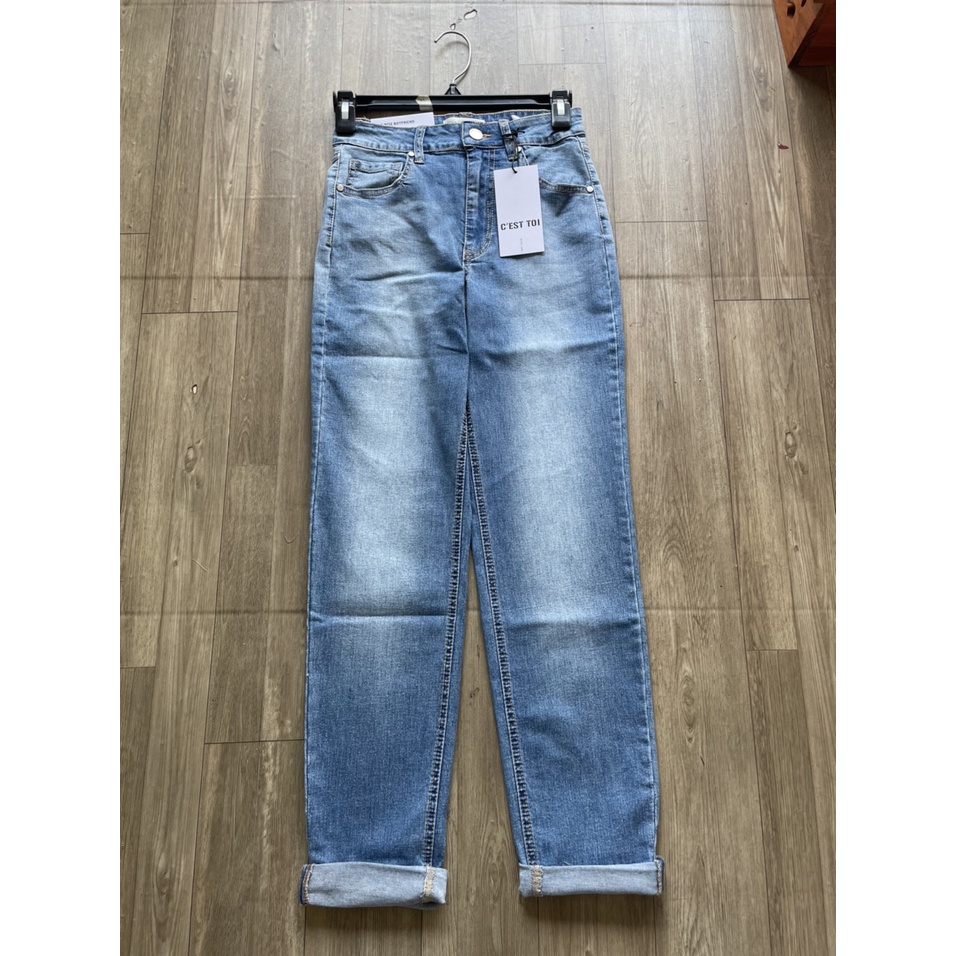 quần jean nữ , đứng phom chất co giãn tốt vnxk