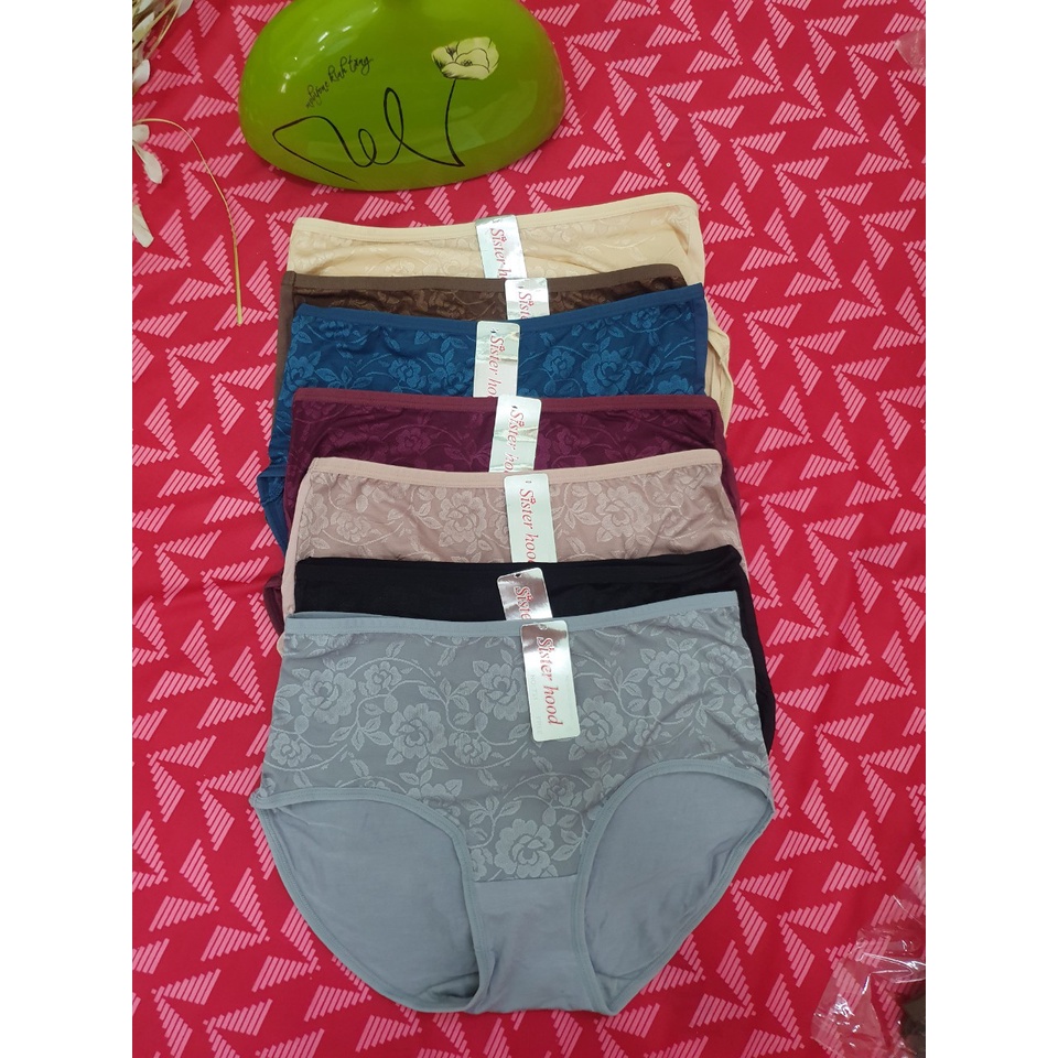 Quần lót nữ nhập khẩu Thái Lan chính hãng loại 1 từ 60-75 kg chất cotton cực nhẹ, êm ái và siêu mát mẻ