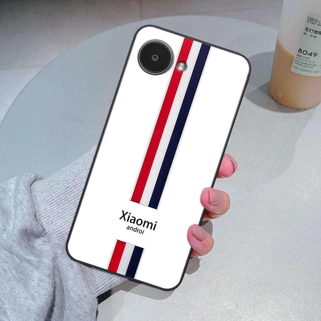 Ốp Realme C30 / C30s in giả da phong cách thể thao, cá tính, thời trang