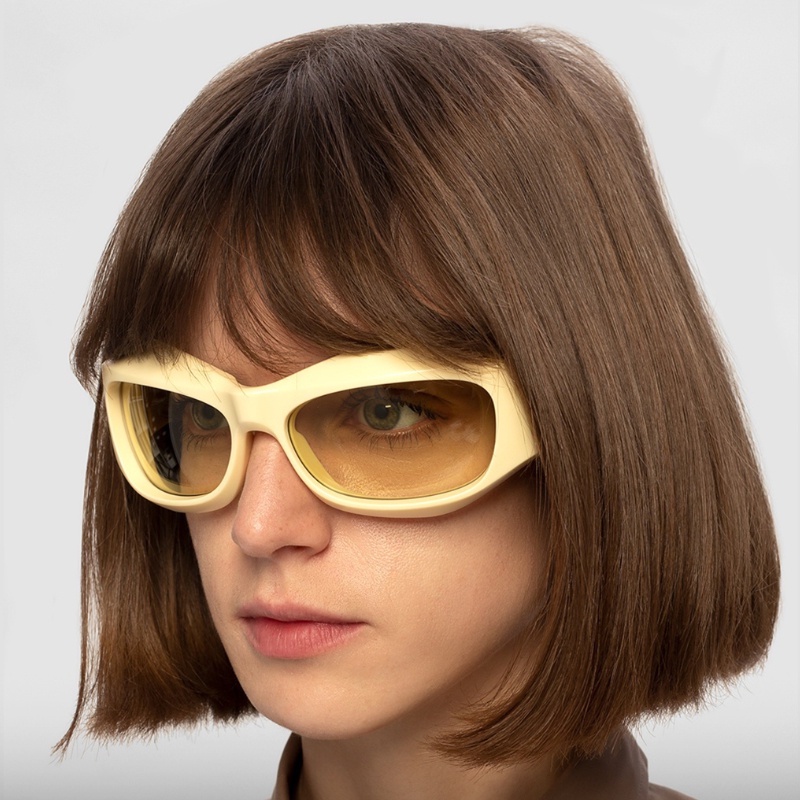 Kính Mát Chống Tia Cực Tím Phong Cách Thể Thao Thời Trang Cho Nam Nữ