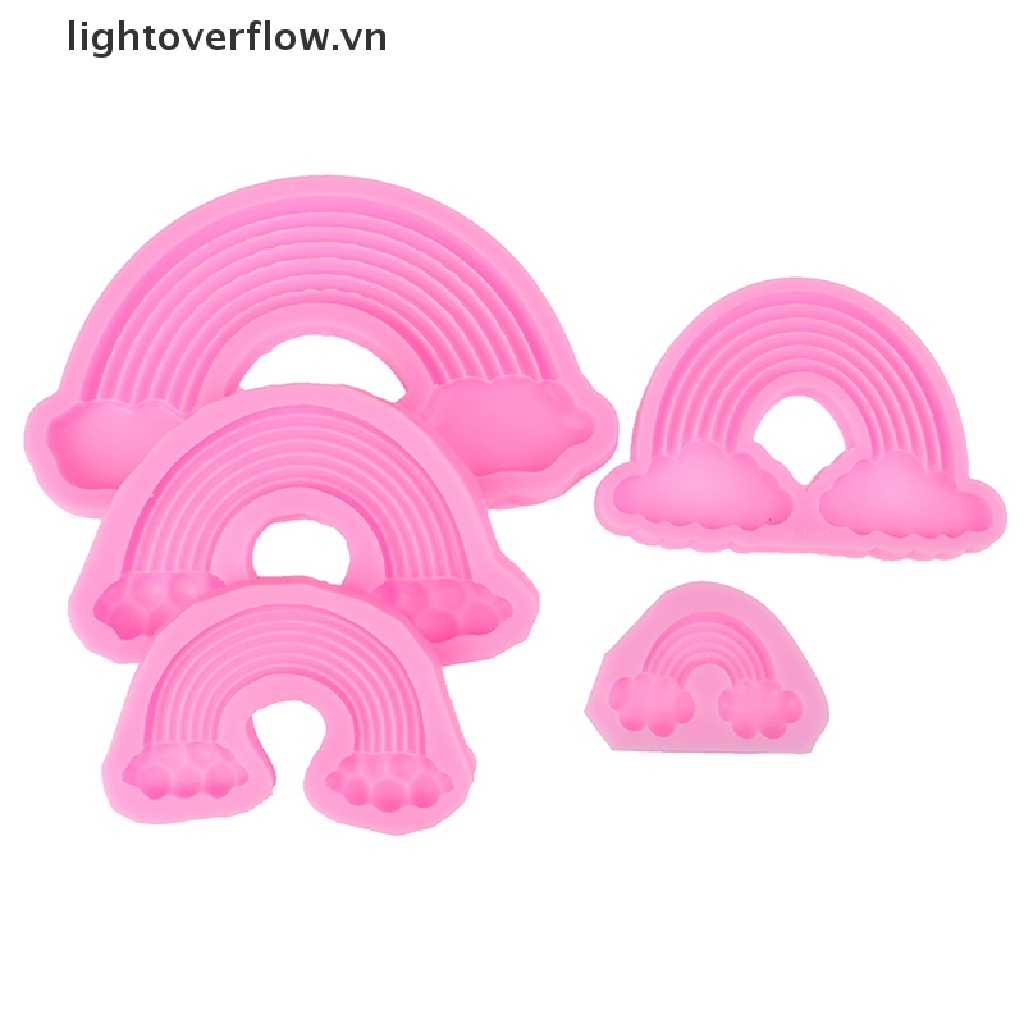 Khuôn Silicon Tạo Hình Đám Mây Mưa Trang Trí Bánh DIY