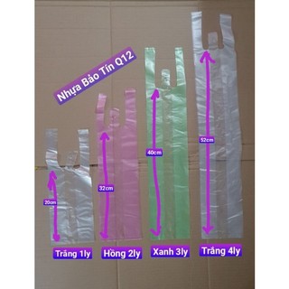 1kg bịch XỐP đựng bánh mì, đựng ly nước mía, chè 1ly, 2ly, 3ly, 4ly. Túi xốp đựng ly in hình Pikachu