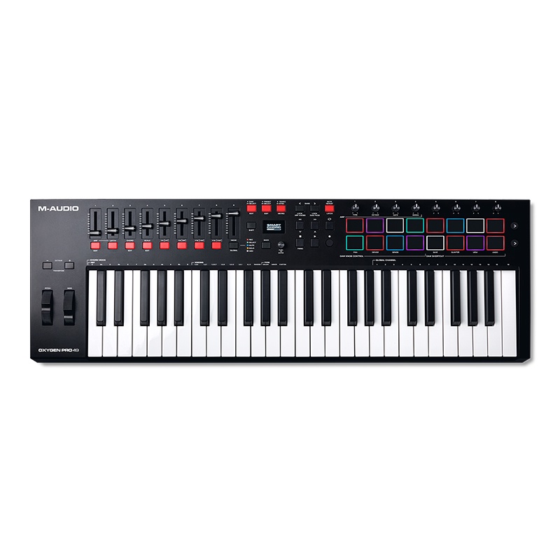Midi Controller M-Audio OXYGEN PRO 49 - Bàn phím MIDI 49 phím Dòng Pro - Chính hãng