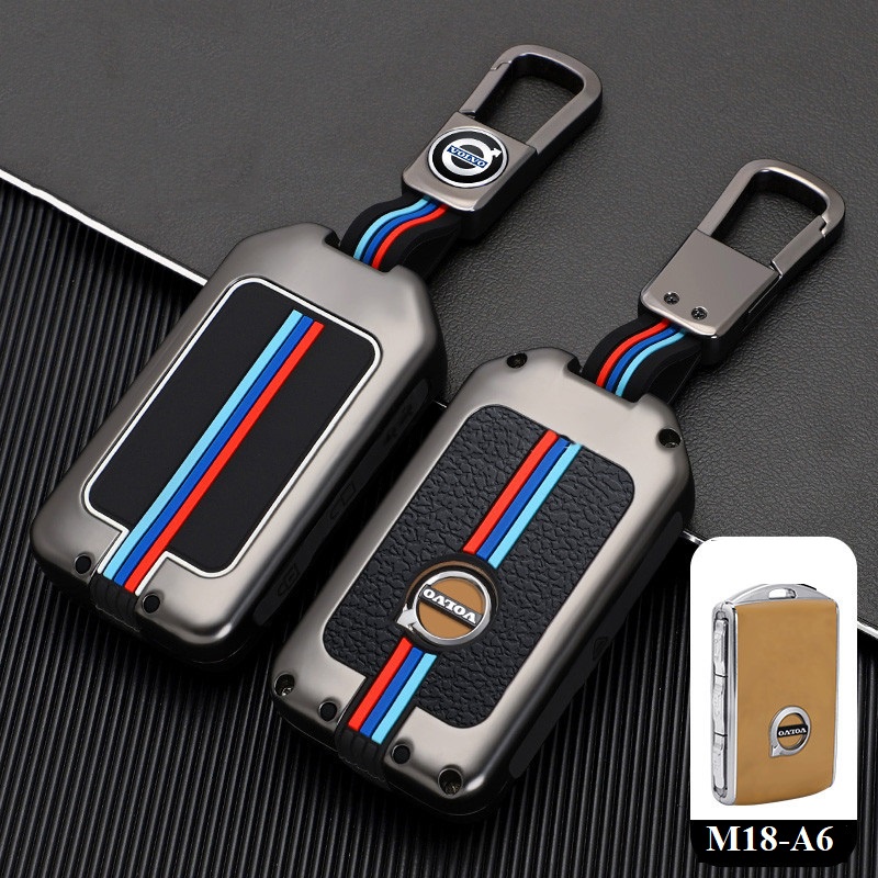 Vỏ ốp khoá xe hơi - Bọc chìa smartkey ô tô Volvo XC90, XC60, XC40, V90, S90, S60