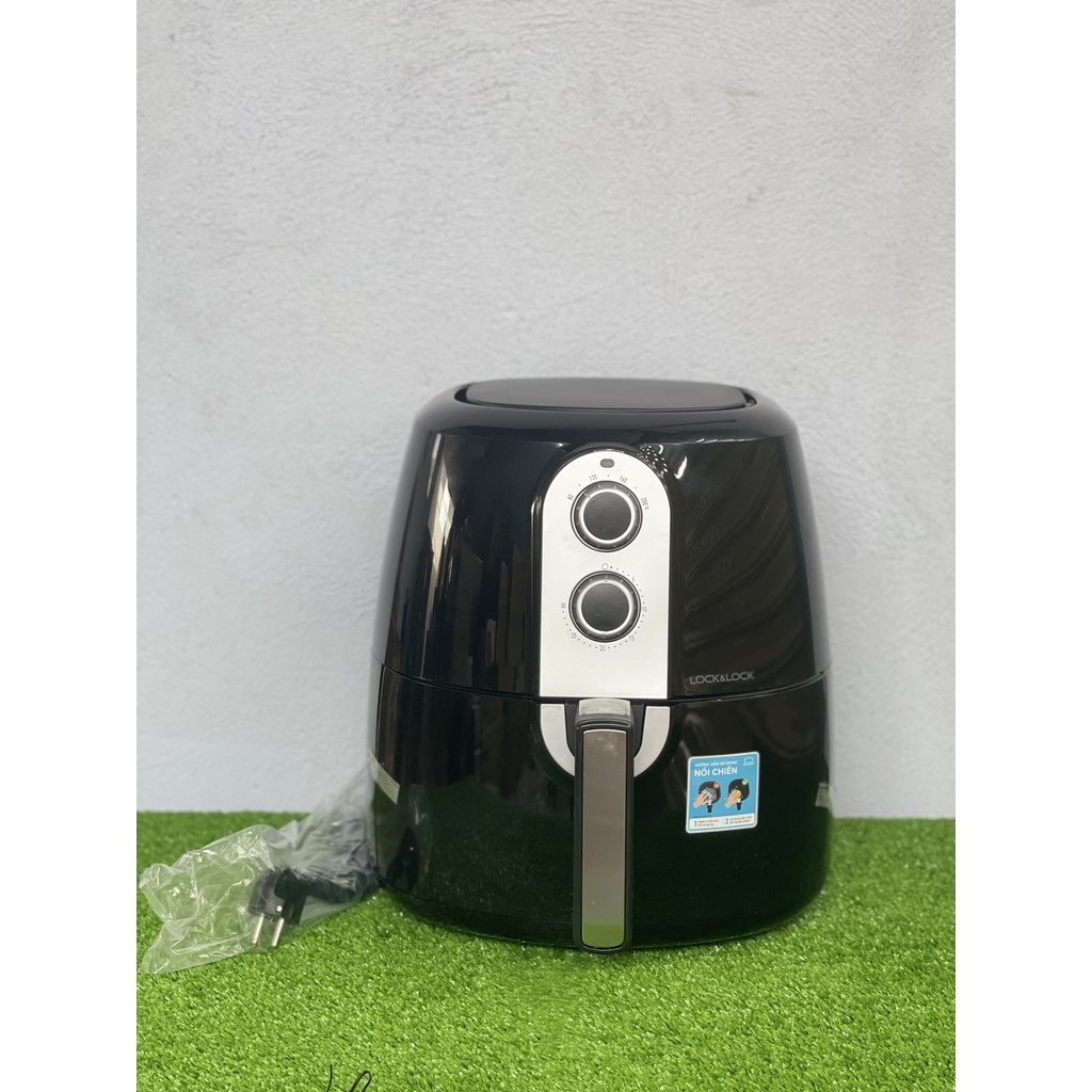 Nồi chiên không dầu cơ LocknLock EJF151BLK 1800W (5.2L) - Màu đen