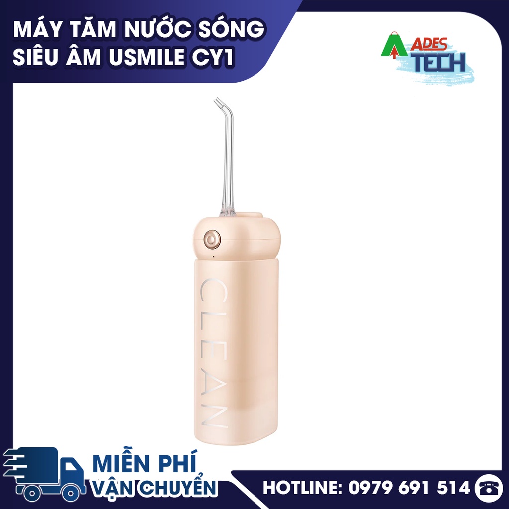 Máy tăm nước sóng siêu âm usmile CY1 ✔️ làm sạch 2 phút ✔️ cải thiện sức khỏe ✔️ BH 12 Tháng