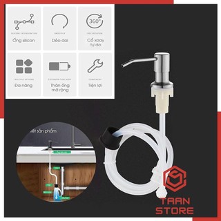 Vòi dẫn nước rửa chén bộ đầu vòi dẫn bơm hút xịt nước rửa chén dầu rửa bát gắn bồn rửa bát