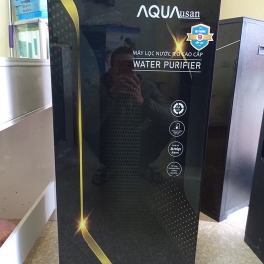 Máy lọc nước 2 vòi Nóng Nguội AQuausan mẫu mới 2022
