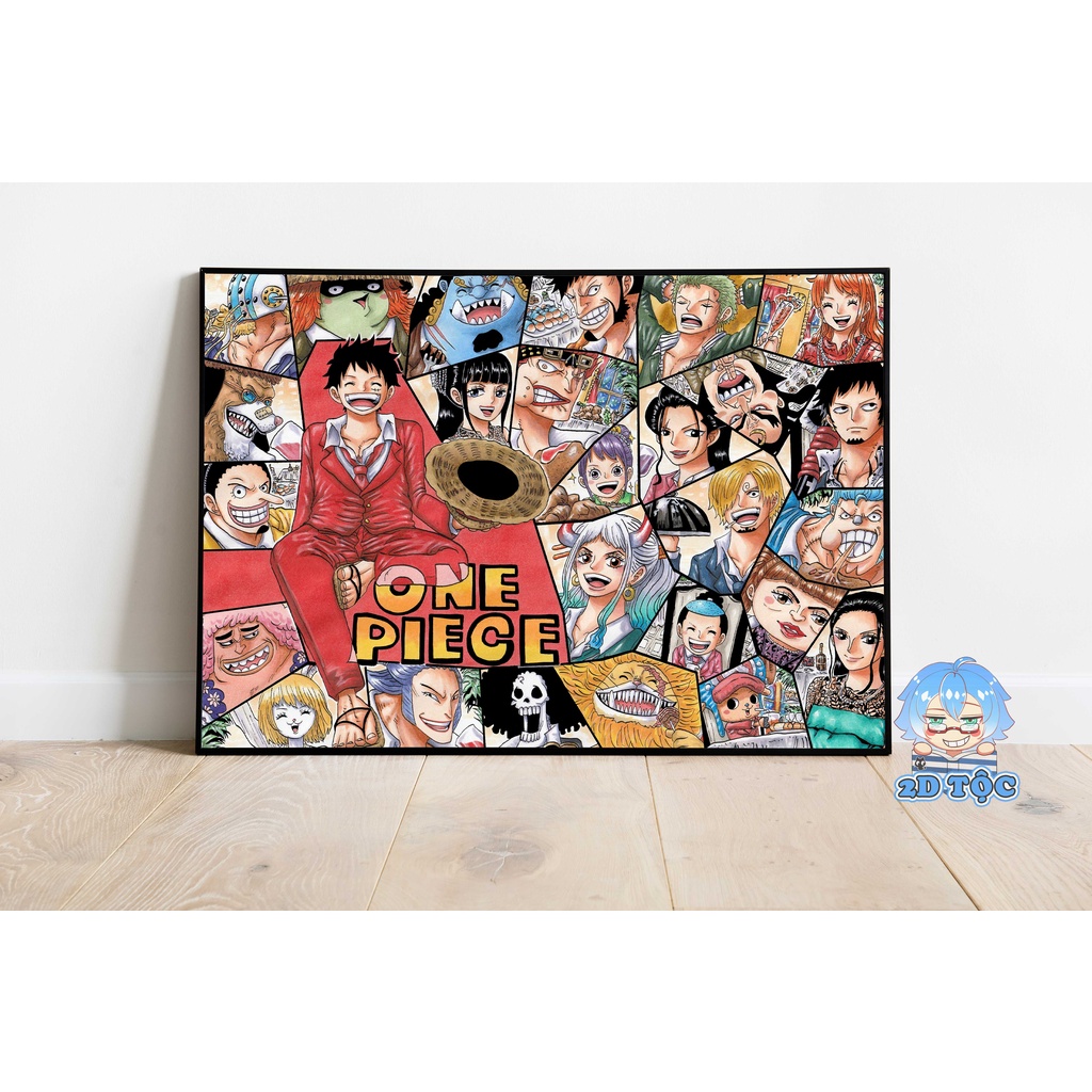 Poster A3 Chất Lượng Chuẩn  Anime Manga One Piece (9) - 2d Tộc Shop