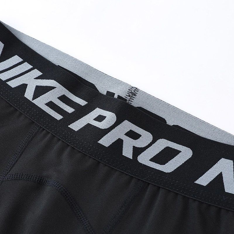 [Xuất Khẩu Từ Nước Ngoài] Quần Legging Ôm Dáng Co Giãn Nhanh Khô Dành Cho Nam Tập Luyện Bóng Rổ Chạy Bộ