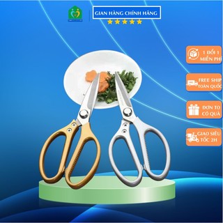 Kéo cắt nhà bếp đa năng, kéo nhật đa năng cắt hoa, kéo cắt thịt